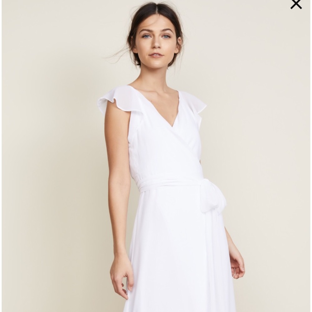 Joanna August Dorian Long Blush Bridesmaids Dress
